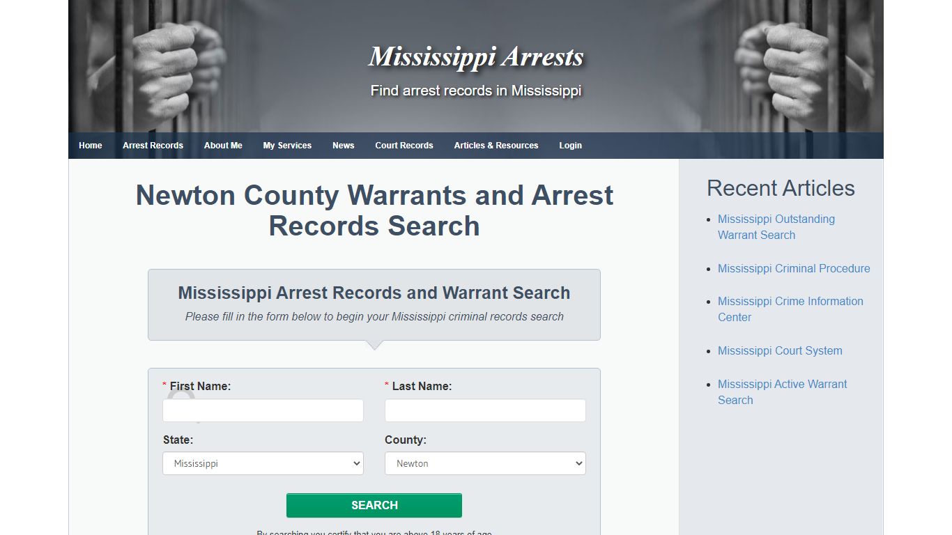 Newton County Warrants and Arrest Records Search ...